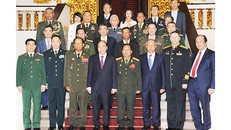 Thủ tướng Nguyễn Xuân Phúc với lãnh đạo Bộ Quốc phòng, quân đội các nước ASEAN, Liên bang Nga và Trung Quốc