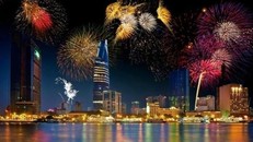 TP.HCM là địa phương bắn pháo hoa ở nhiều địa điểm