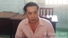 Nguyễn Hữu Phước tại cơ quan công an