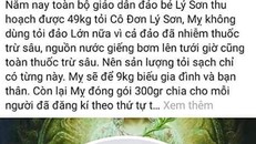 Vụ ‘nói xấu’ tỏi Lý Sơn trên mạng xã hội: Công an vào cuộc điều tra