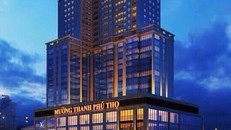 Dự án tổ hợp khách sạn, trung tâm thương mại và căn hộ cao cấp Mường Thanh Phú Thọ trên địa bàn thành phố Việt Trì (Ảnh: CTV).