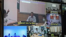 Thứ trưởng Nguyễn Trường Sơn giao ban trực tuyến về điều trị COVID-19 với các bệnh viện