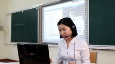 Trường Cao đẳng Cơ điện Hà Nội dạy học trực tuyến trong bối cảnh dịch COVID-19. Ảnh: XC.