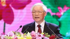 Tổng Bí thư, Chủ tịch nước Nguyễn Phú Trọng phát biểu tại Lễ Kỷ niệm