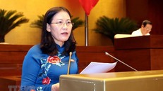 Chủ nhiệm Ủy ban Tư pháp của Quốc hội Lê Thị Nga.