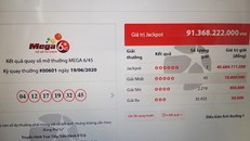 Kết quả kỳ quay #00601 của Mega 6/45.