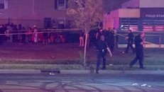 Cảnh sát phong tỏa hiện trường vụ nổ súng