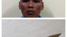 Đối tượng và tang vật gây án. 