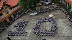 Sinh viên Trường ĐH Sài Gòn trong một chương trình tổ chức tại trường