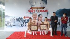 Con trai 3 tuổi của Quốc Cơ, Quốc Nghiệp lập kỷ lục Guinness