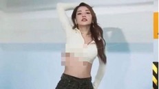 Vô tình để lộ ngực vì nhảy quá sung, Chi Pu nhận về những phản hồi trái chiều.