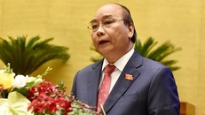 Thủ tướng báo cáo trước Quốc hội.