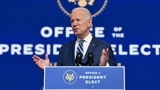Ông Joe Biden phát biểu tại Wilmington, bang Delaware hôm 10/11