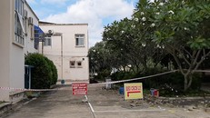 Khu vực bệnh nhân 1440 đang điều trị tại Bệnh viện Lao và bệnh Phổi tỉnh Vĩnh Long.