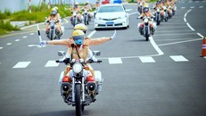 Phân luồng giao thông diễn tập bảo vệ Đại hội XIII