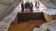 Các dấu tích được khai quật thấy ở di chỉ Khảo cổ Chăm Phong Lệ.