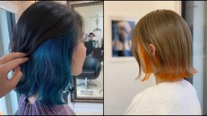 Nhuộm tóc đang là một xu hướng thời trang nhằm tạo cá tính riêng được nhiều bạn trẻ yêu thích. (Ảnh minh hoạ).