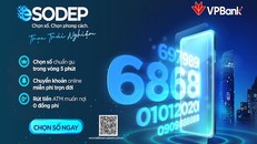 VPBank triển khai chương trình ‘5 phút sở hữu tài khoản số đẹp’