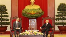 Tổng Bí thư Nguyễn Phú Trọng tiếp Đại sứ Hoa Kỳ tại Việt Nam