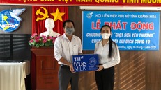 TH trao tặng 48.000 sản phẩm tốt cho sức khỏe, chung tay cùng Khánh Hòa chống dịch Covid-19