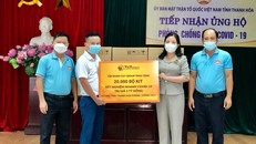 T&T Group trao tặng 50.000 bộ kit xét nghiệm nhanh COVID-19 cho Thanh Hoá và Kiên Giang