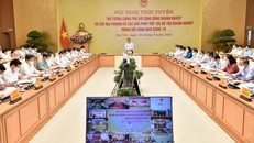 Thủ tướng gửi lời cảm ơn cộng đồng doanh nghiệp trong suốt gần 2 năm vừa qua đã đồng hành cùng Đảng, Nhà nước, nhân dân phòng, chống dịch và phát triển kinh tế-xã hội.