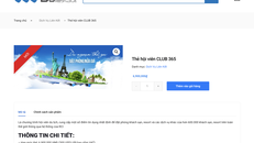 : Thẻ hội viên Club 365 được giao dịch trên sàn DigiLink với giá chỉ 6.900.000 đồng.