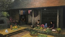 Hồn Tết xưa trong tranh của hoạ sĩ Trần Nguyên