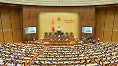 Toàn cảnh phiên khai mạc Kỳ họp thứ 3, Quốc hội khoá XV.