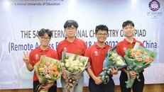 Việt Nam giành 4 Huy chương Vàng tại Olympic Hóa học Quốc tế 2022