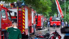 Khắc phục hậu quả vụ cháy tại quận Cầu Giấy và thực hiện công tác phòng ngừa chung