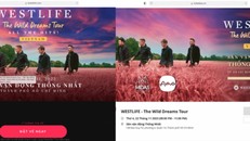 Cảnh báo thủ đoạn giả mạo website bán vé concert Westlife chiếm đoạt tài sản