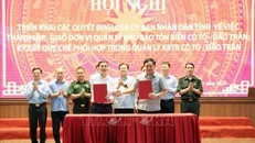 Ban Quản lý Di sản thế giới Vịnh Hạ Long - Yên Tử phối hợp với UBND đặc khu Cô Tô ký quy chế phối hợp.