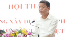 Phó Trưởng Ban Tuyên giáo và Dân vận Trung ương Vũ Thanh Mai phát biểu khai mạc.