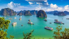 Cảnh đẹp trên vịnh Hạ Long. (Ảnh minh họa)