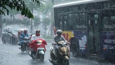 Khu vực Bắc Bộ có mưa rào và dông rải rác, có nơi mưa to đến rất to.