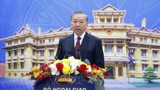 Tổng Bí thư, Chủ tịch nước Tô Lâm phát biểu.