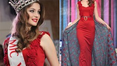 Hoa hậu Hoàn vũ Ukraine 2013 Anna Zaiachkivska. Ảnh: Miss Universe