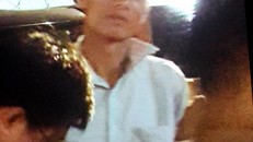 Hình ảnh đối tượng Doãn Trung Dũng ngay sau bị bắt tại huyện Thủy Nguyên.