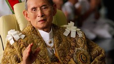 Quốc vương Thái Lan Bhumibol lúc sinh thời. Ảnh: Reuters