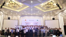 Toàn cảnh hội thảo "Dự án Thúc đẩy tiết kiệm năng lượng trong các ngành công nghiệp Việt Nam - Dự án VSUEE”.