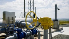 Trạm trung chuyển khí tự nhiên hóa lỏng Lozenets-Nedyalsko ở làng Lozenets, Bungaria. Ảnh: AFP/TTXVN