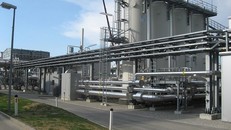 Toàn cảnh kho trữ khí đốt Haidach tại Áo. Ảnh Astora.de