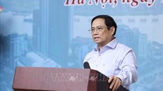 Thủ tướng Chính phủ Phạm Minh Chính phát biểu tại hội nghị. Ảnh: TTXVN