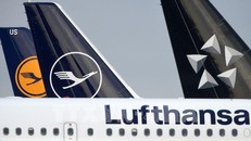 Máy bay của Hãng hàng không Lufthansa, Đức. Ảnh: AFP.