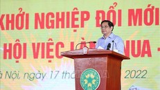 Thủ tướng Phạm Minh Chính phát biểu. Ảnh: TTXVN