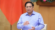 Thủ tướng Phạm Minh Chính kết luận Phiên họp Chính phủ sáng 6/9. Ảnh: TTXVN