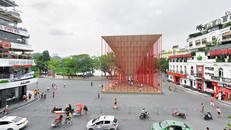 Thiết kế Cổng sáng tạo tại Lễ hội Thiết kế sáng tạo Hà Nội 2022.