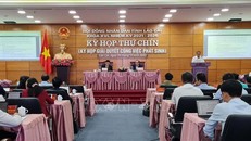 Kỳ họp thứ 9 Hội đồng nhân dân tỉnh Lào Cai khoá XVI. 