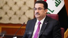 Thủ tướng Iraq Mohammed Shia al-Sudani trong chuyến thăm Iran. Ảnh minh họa: IRNA/TTXVN